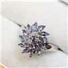 Image 3 : Silver Tanzanite December B-Stone(1ct) Ring (~Size 6.75) (~weight 3.64g), Suggested Retail Value $24