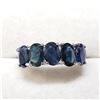 Image 1 : 10K White Gold Blue Sapphire(2.68ct) Ring (~Size 6) (~weight 1.68g), Made in Canada, Appraised Retai