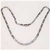 Image 2 : Silver Rodium Plated 20" 22.8G Necklace (~weight 22.8g), Suggested Retail Value $440 (Estimated Sell