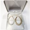 Image 4 : 10K Yellow Gold Cubic Zirconia Earrings (~weight 1.25g), Suggested Retail Value $600 (Estimated Sell