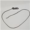 Image 1 : 10K White Gold 7.5" 0.96G Bracelet (~weight 0.96g), Suggested Retail Value $400 (Estimated Selling P