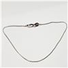 Image 2 : 10K White Gold 7.5" 0.96G Bracelet (~weight 0.96g), Suggested Retail Value $400 (Estimated Selling P