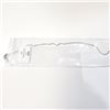 Image 3 : 10K White Gold 7.5" 0.96G Bracelet (~weight 0.96g), Suggested Retail Value $400 (Estimated Selling P