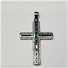 Image 1 : Silver Cubic Zirconia Necklace (~weight 3g), Suggested Retail Value $160