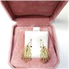 Image 5 : 18K Yellow Gold Amazing Rare Color Changing Sultanite (Turkish Diaspore)(2.8ct) Raw Earrings (~weigh