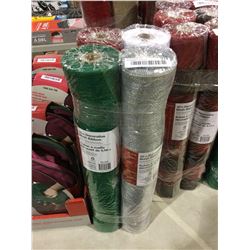 Lot of decorative ribbon rolls 9.14 m x 4