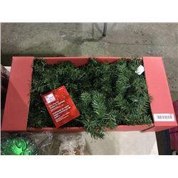 NEW 20 ft LED light up fir garland
