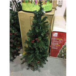 Christmas Tree pre lit 4 ft in pot