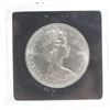 Image 2 : 1968 Canada $1.00 Canoe Dollar Coin with Capsule Case