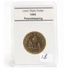 Image 1 : 1995 Canada $1.00 Peacekeeping Loonie Dollar Coin Slab Capsule Case