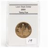 Image 1 : 2005 Canada $1.00 Terry Fox Loonie Dollar Coin Slab Capsule Case