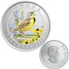 Image 1 : 2014 Birds of Canada Large 25 Cent Coloured Coin Eastern Meadowlark