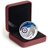 Image 1 : 2015 .9999 Fine Silver Winnipeg Jets Special $10 Proof NHL Coin