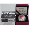 Image 1 : 2015 .9999 Fine Silver Calgary Flames Special $10 Proof NHL Coin