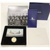 Image 2 : 1910-2010 Canadian Navy Special Loonie & Stamps Set
