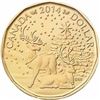 Image 2 : New! 2014 Peace & Joy 5x Coin Special Edition Christmas Scene Dollar Gift Set