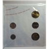 Image 3 : New! 2014 Peace & Joy 5x Coin Special Edition Christmas Scene Dollar Gift Set