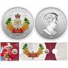 Image 1 : New 2012 Coloured Queens Diamond Jubilee Large 50 Cent Coin