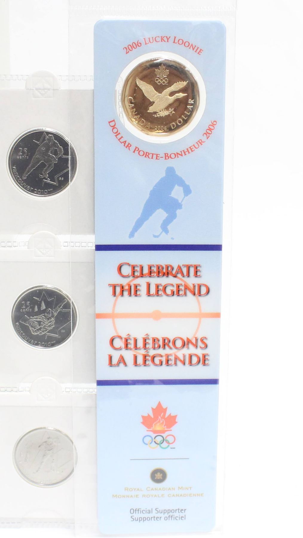 Lucky 25 Cent Quarter