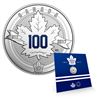 Image 1 : 2017 .9999 Pure Silver $3 NHL Toronto Maple Leafs Proof Coin New Sealed