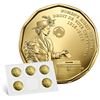Image 1 : 2016 $1.00 100th anniversary Women's right to vote special loonie sealed 5x pack