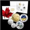 Image 1 : 2017 My Canada My Inspiration Northern Lights 5x Coin Set