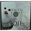 Image 1 : New 2011 Christmas Peace & Joy Special 25 cent Coin 7x Coin Set