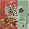 Image 1 : 2007 Canada Holiday 7 coin set colour Christmas Tree 25 cent coin
