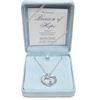 Image 1 : New Ashton Drake Thomas Kinkade Diamond Pendant Necklace 18" Length Fine Jewelry