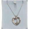 Image 2 : New Ashton Drake Thomas Kinkade Diamond Pendant Necklace 18" Length Fine Jewelry