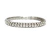 Image 2 : New Fancy Dress Gala Bracelet .925 Sterling Silver adorned with gemstones 6.5" wrist size