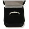 Image 2 : Riviera Pave Eternity Band Sterling Silver Ring Size: 9 New with Box