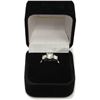 Image 3 : Beautiful Triple Round Brilliant Ladies Engagement Ring New Size: 5 with Box