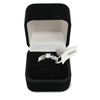 Image 1 : Beautiful Ladies Round Brilliant Silver Engagement Ring Size: 7   New with Box