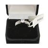 Image 2 : Beautiful Ladies Round Brilliant Silver Engagement Ring Size: 7   New with Box