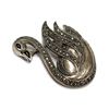 Image 2 : Vintage Style Antiqued Sterling Silver Swan Brooch Pin & Pendant New with Box