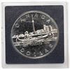 Image 1 : 1984 Canada Uncirculated Silver $1 Dollar with Capsule