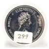 Image 2 : 1977 Canada Uncirculated Silver $1 Dollar with Capsule