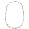 Image 1 : Mens 925 Sterling Silver Italian Link 22" New Chain Necklace Fine Jewelry