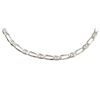 Image 2 : Mens 925 Sterling Silver Italian Link 22" New Chain Necklace Fine Jewelry