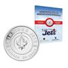 Image 1 : New 2012 NHL Winnipeg Jets Special 50 Cents Coin in Card holder