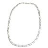Image 1 : Mens 925 Sterling Silver Italian Link 22" Chain Necklace Fine Jewelry