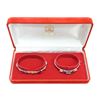 Image 1 : New Matching Ladies Mosaic Gemstone 925 Sterling Silver Dual Bracelet Set Fine Jewelry with Box