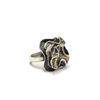 Image 2 : Beautiful Modern Abstract Flower style Sterling Silver Ring