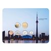 Image 1 : 2011 Toronto CN Tower 6x Coin Uncirculated Set in Display Board