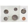 Image 1 : 1968 Canada Proof-like 6x Coin Set Canoe Dollar Nice Strikes