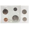 Image 2 : 1968 Canada Proof-like 6x Coin Set Canoe Dollar Nice Strikes