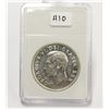 Image 2 : 1949 Canada Newfoundland Silver $1 Ship Dollar Coin Special Slab Case