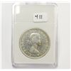 Image 2 : 1958 Canada British Columbia Silver $1 Totem Dollar Coin Special Slab Case