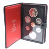 Image 2 : 1976 Canada Silver Double Dollar 7x Coin Proof Set with Special Leather Holder